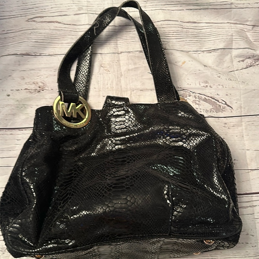 Michael Kors crocodile purse